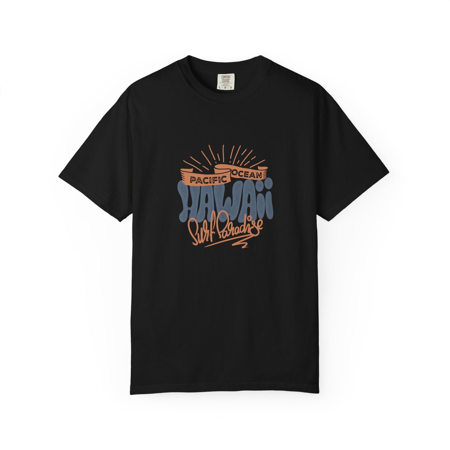 Hawaii Graphic Men's  T-Shirt - Pacific Ocean Surf Vibes