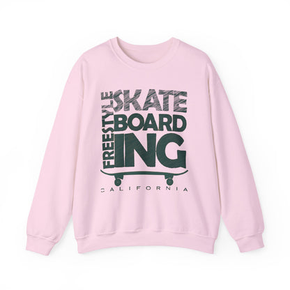 Skateboarding Crewneck Sweatshirt - Men's Heavy Blend™