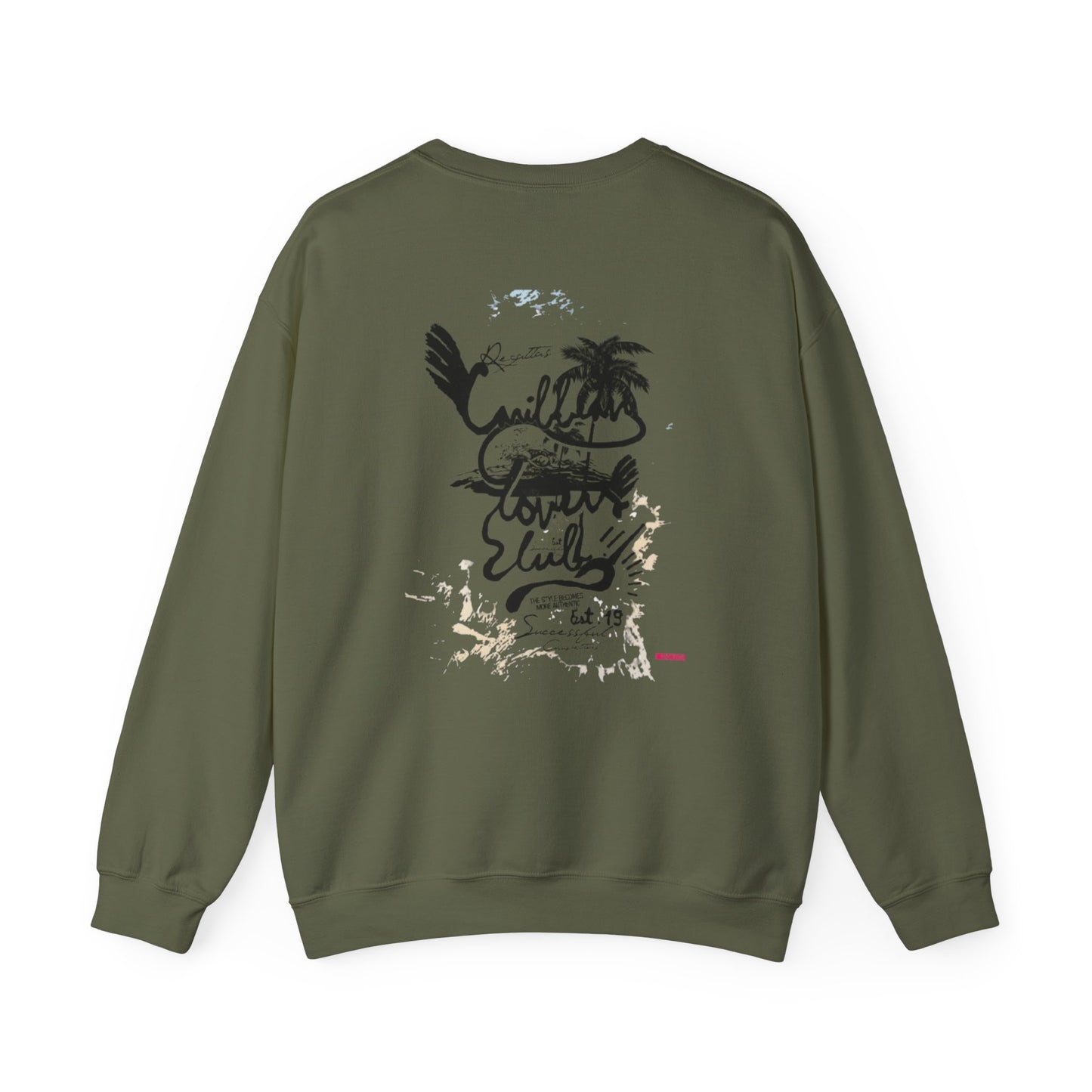 Pirate Themed Crewneck Sweatshirt, Cozy Men's Sweatshirt, Halloween Apparel, Gift for Sailors, Casual Streetwear