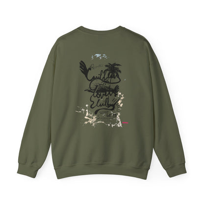Pirate Themed Crewneck Sweatshirt, Cozy Men's Sweatshirt, Halloween Apparel, Gift for Sailors, Casual Streetwear