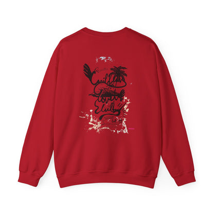 Pirate Themed Crewneck Sweatshirt, Cozy Men's Sweatshirt, Halloween Apparel, Gift for Sailors, Casual Streetwear