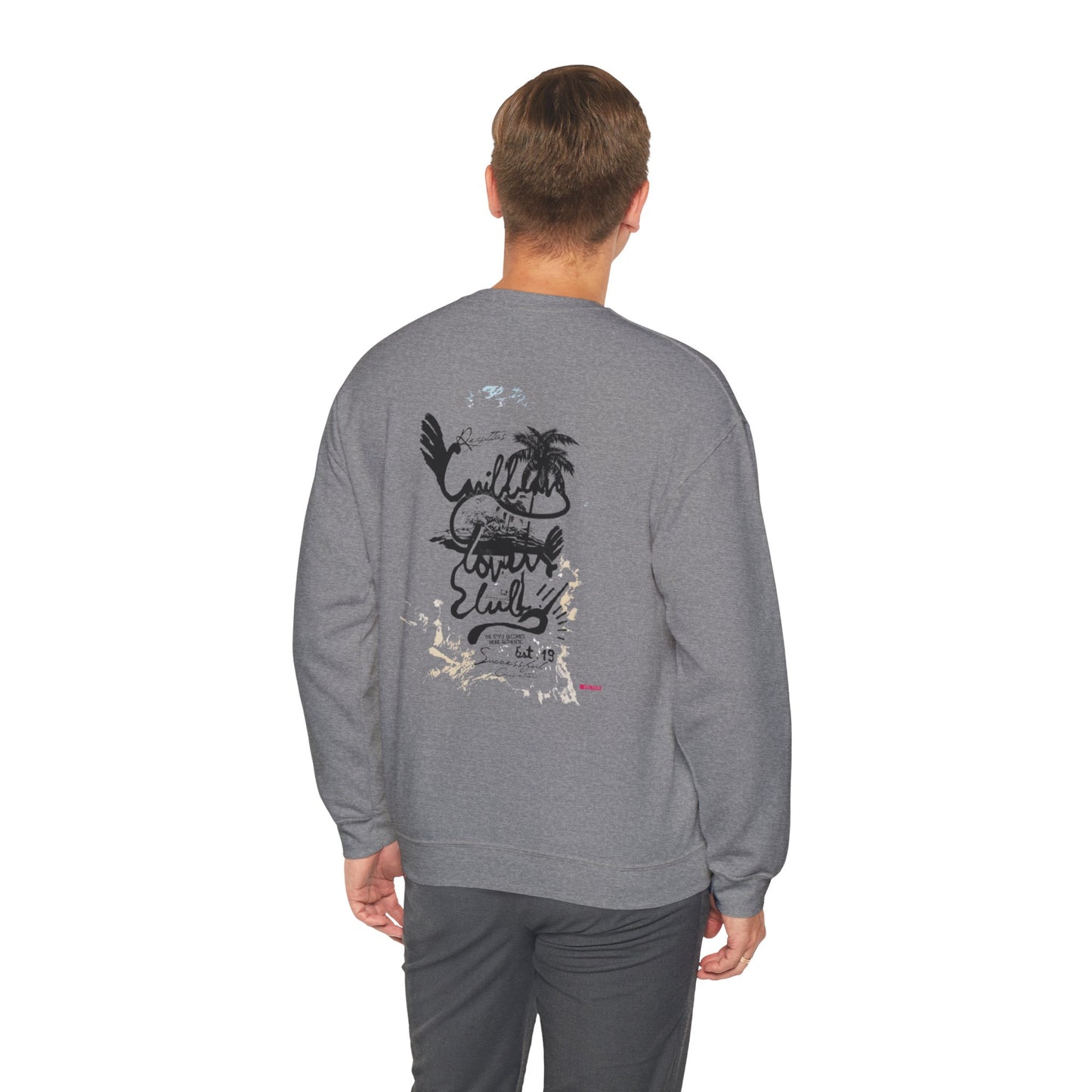 Pirate Themed Crewneck Sweatshirt, Cozy Men's Sweatshirt, Halloween Apparel, Gift for Sailors, Casual Streetwear