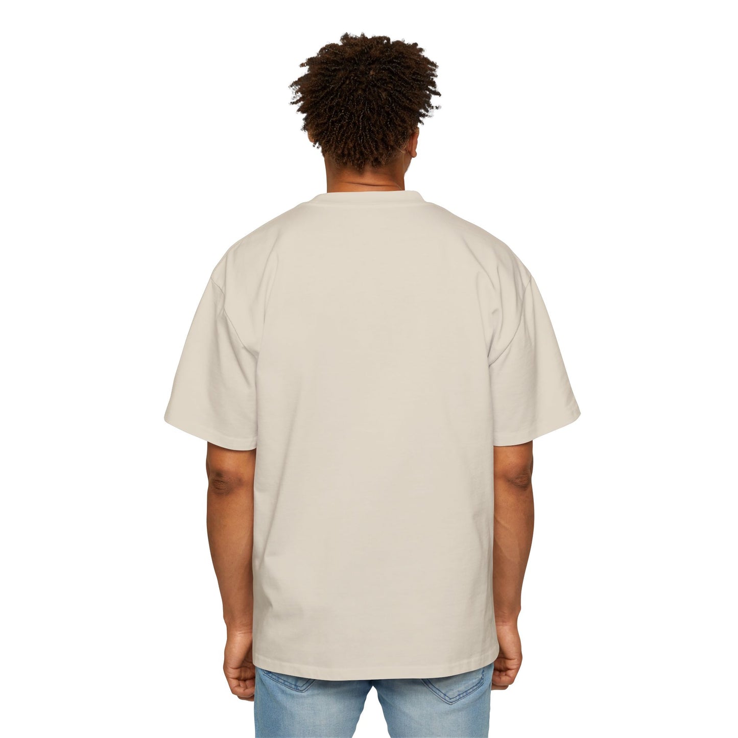 Surf Vibes Men's Heavy Oversized Tee - Perfect for Beach Days & Casual Outings