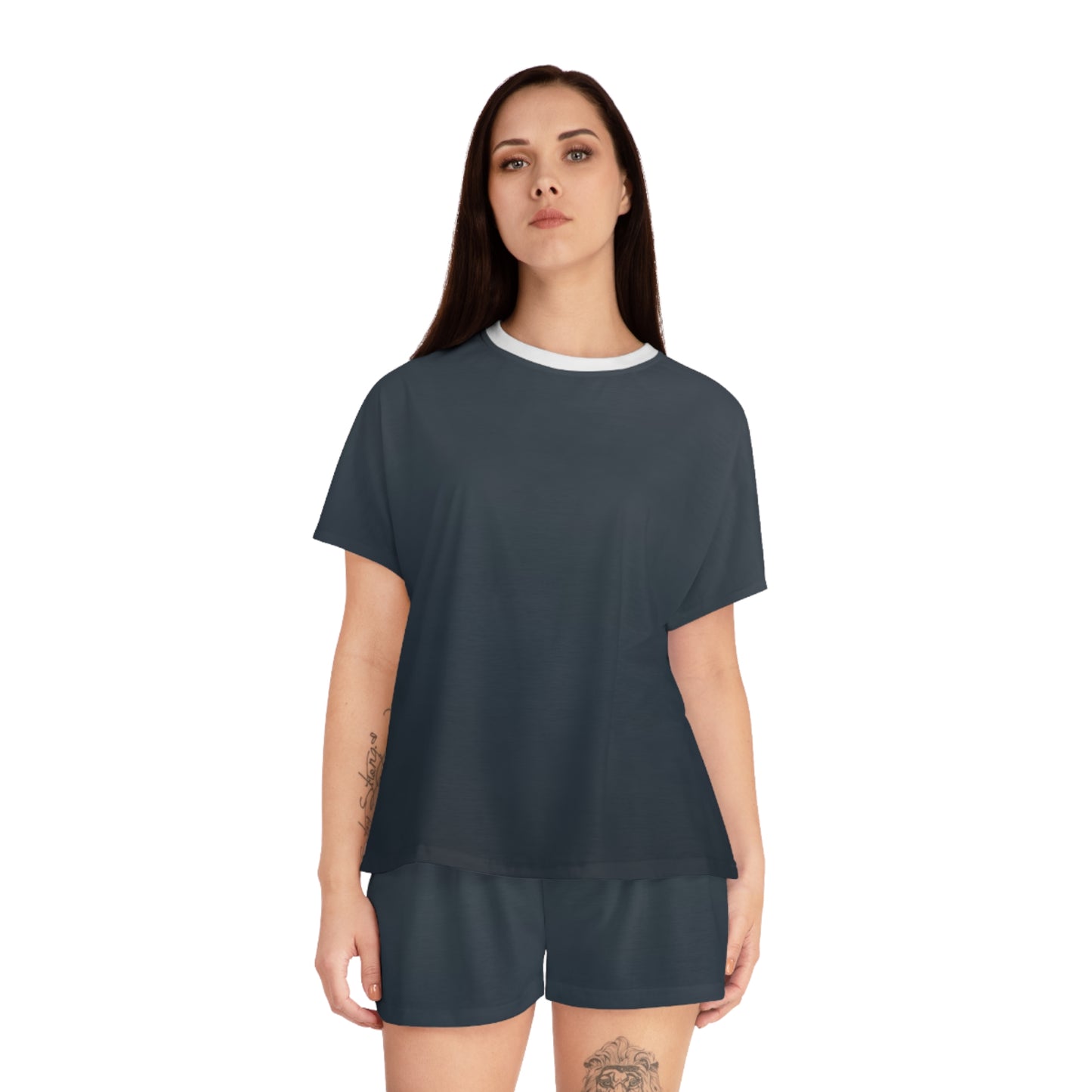 Cozy Women's Short Pajama Set for Relaxation & Sleep