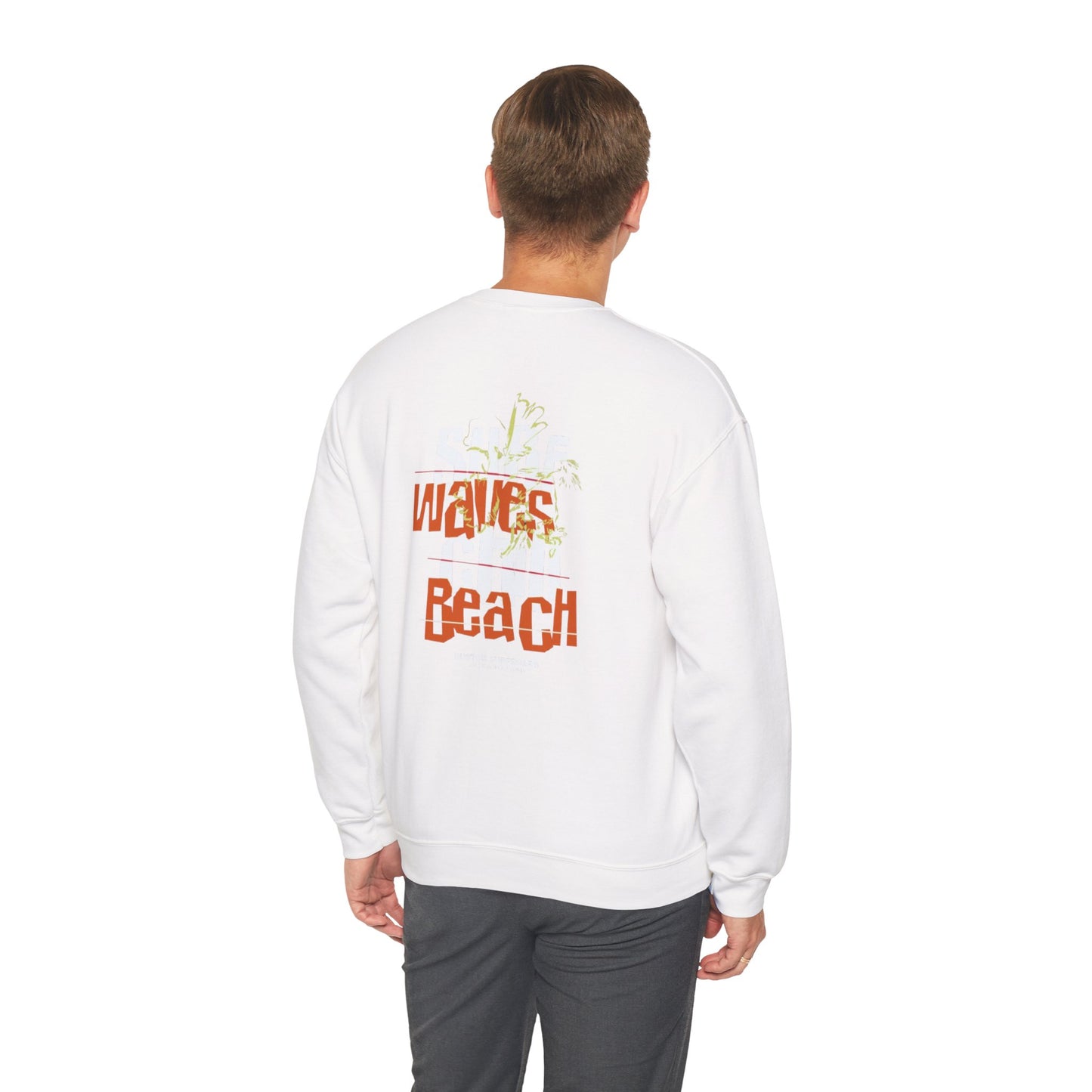 Funny Christmas Santa Crewneck Sweatshirt | Holiday Cheer | Men's