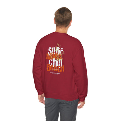 Funny Christmas Santa Crewneck Sweatshirt | Holiday Cheer | Men's