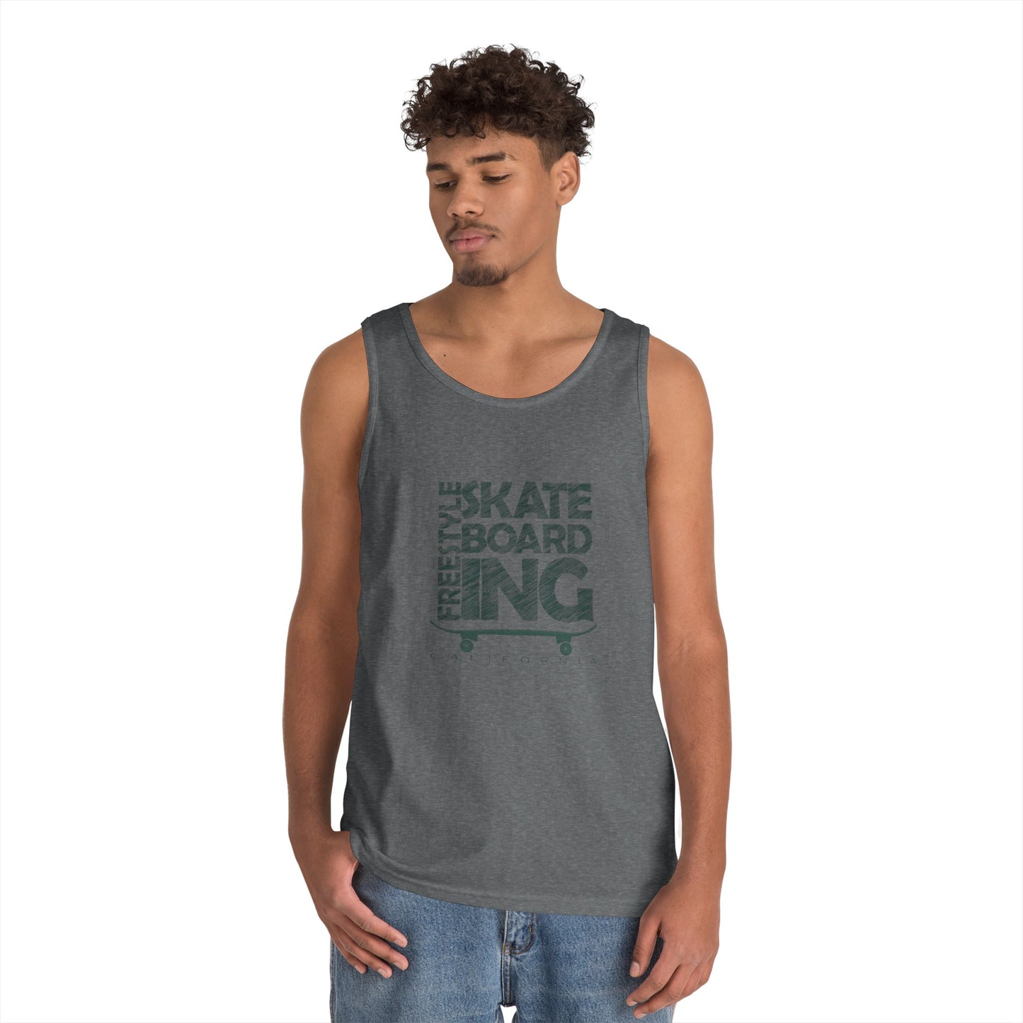 Freestyle Skateboarding Tank Top for Summer Adventures
