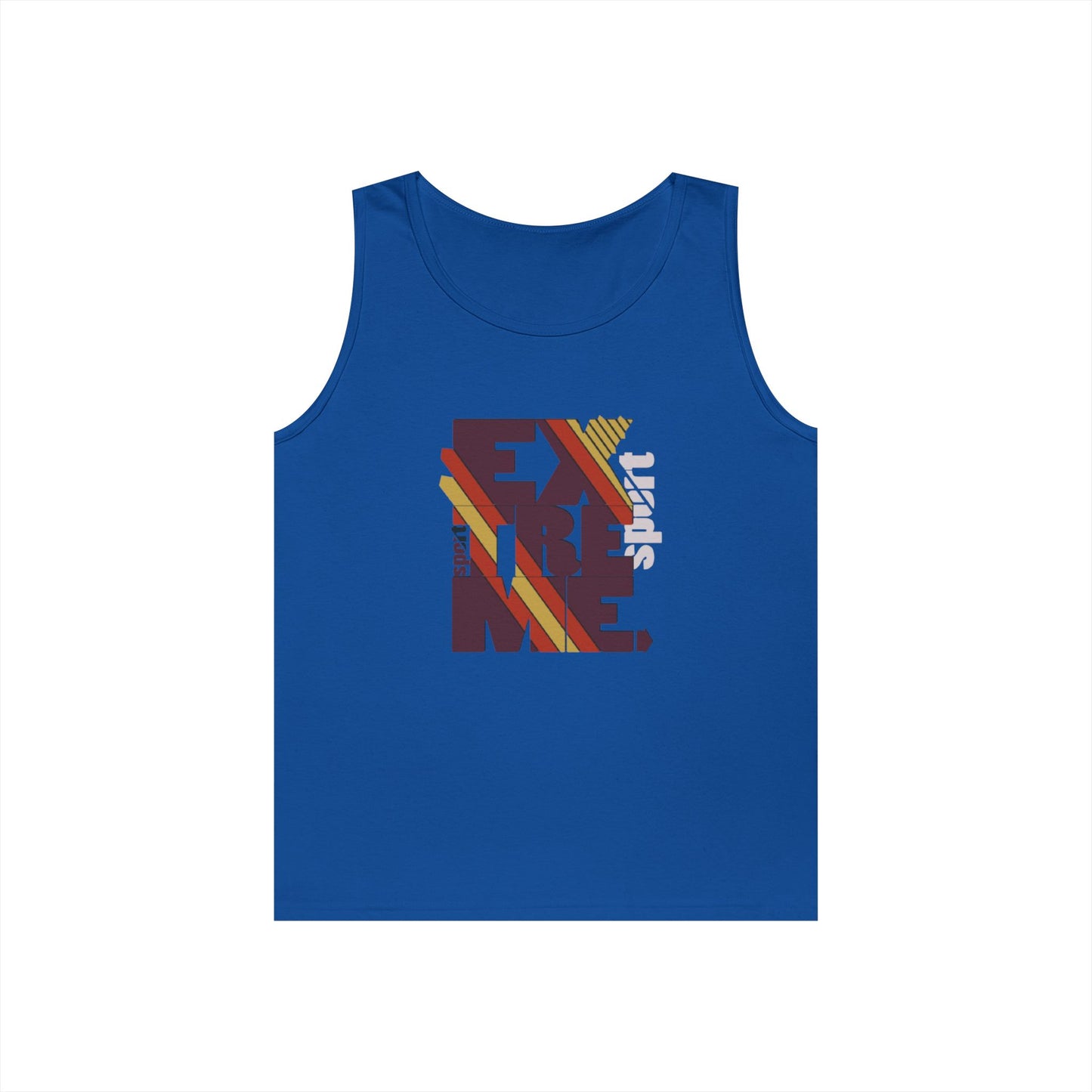 Extreme Vibe Men's Heavy Cotton Tank Top - Perfect for Summer Adventures
