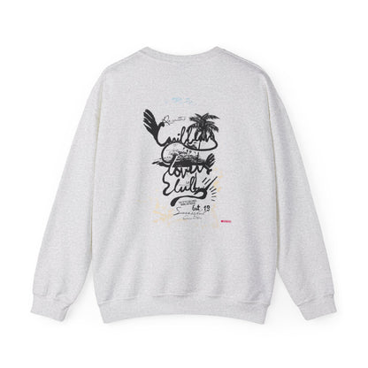 Pirate Themed Crewneck Sweatshirt, Cozy Men's Sweatshirt, Halloween Apparel, Gift for Sailors, Casual Streetwear