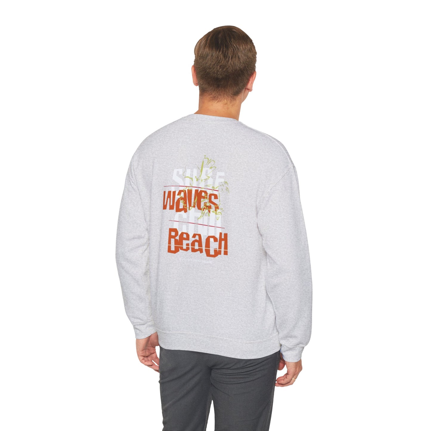 Funny Christmas Santa Crewneck Sweatshirt | Holiday Cheer | Men's