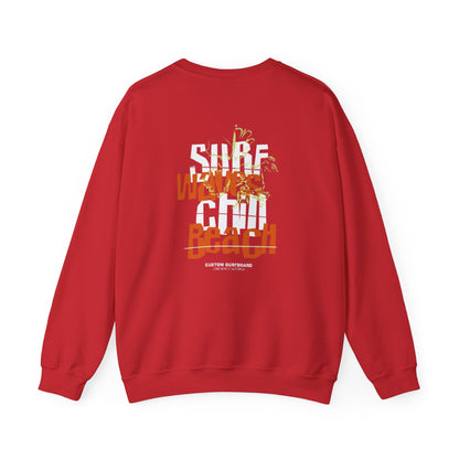Funny Christmas Santa Crewneck Sweatshirt | Holiday Cheer | Men's