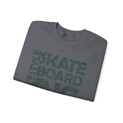 Skateboarding Crewneck Sweatshirt - Men's Heavy Blend™