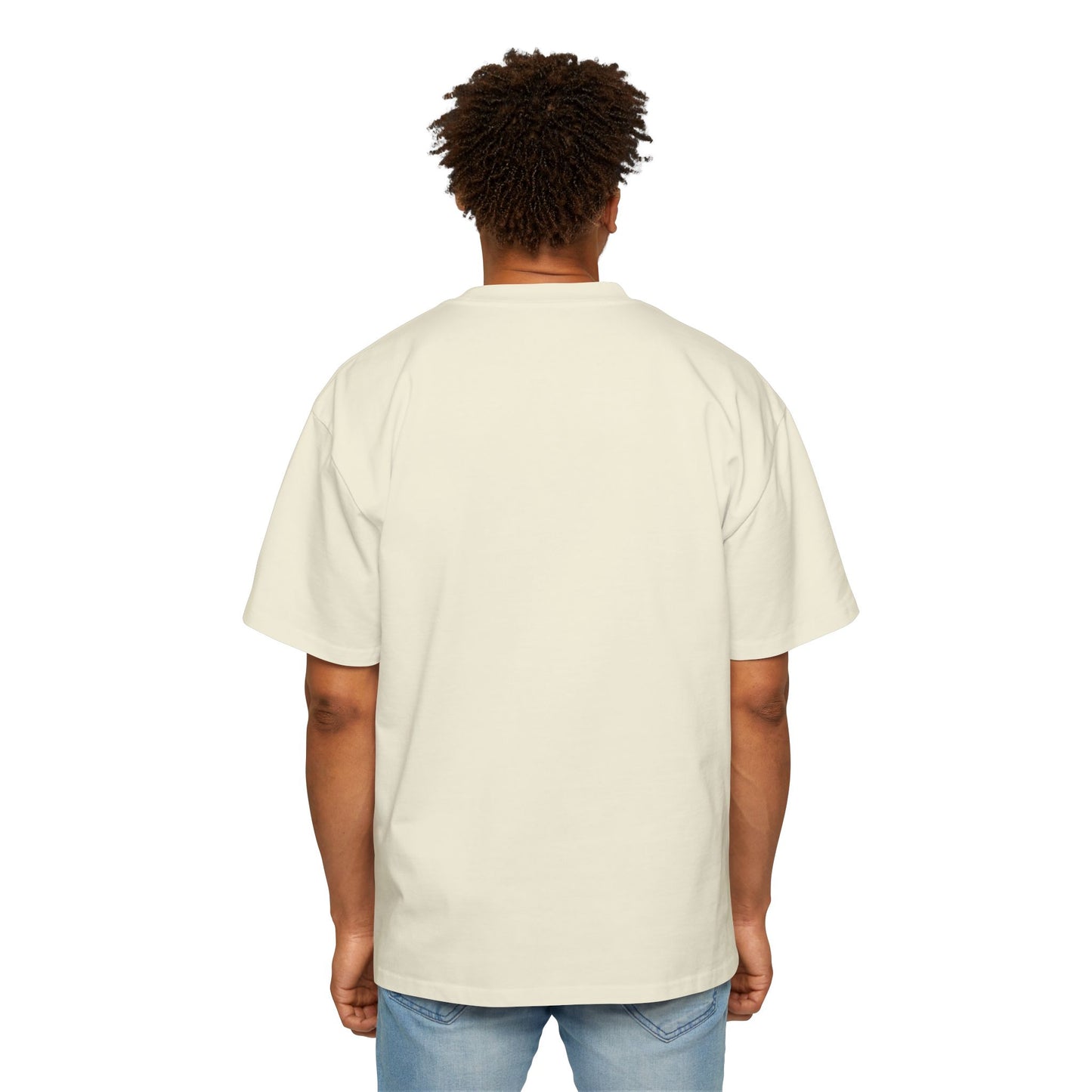 Surf Vibes Men's Heavy Oversized Tee - Perfect for Beach Days & Casual Outings
