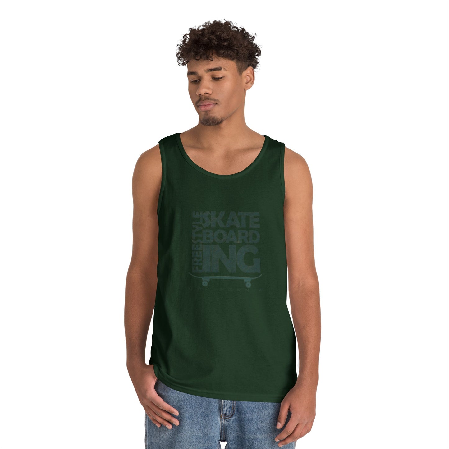 Freestyle Skateboarding Tank Top for Summer Adventures