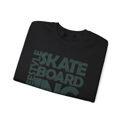Skateboarding Crewneck Sweatshirt - Men's Heavy Blend™