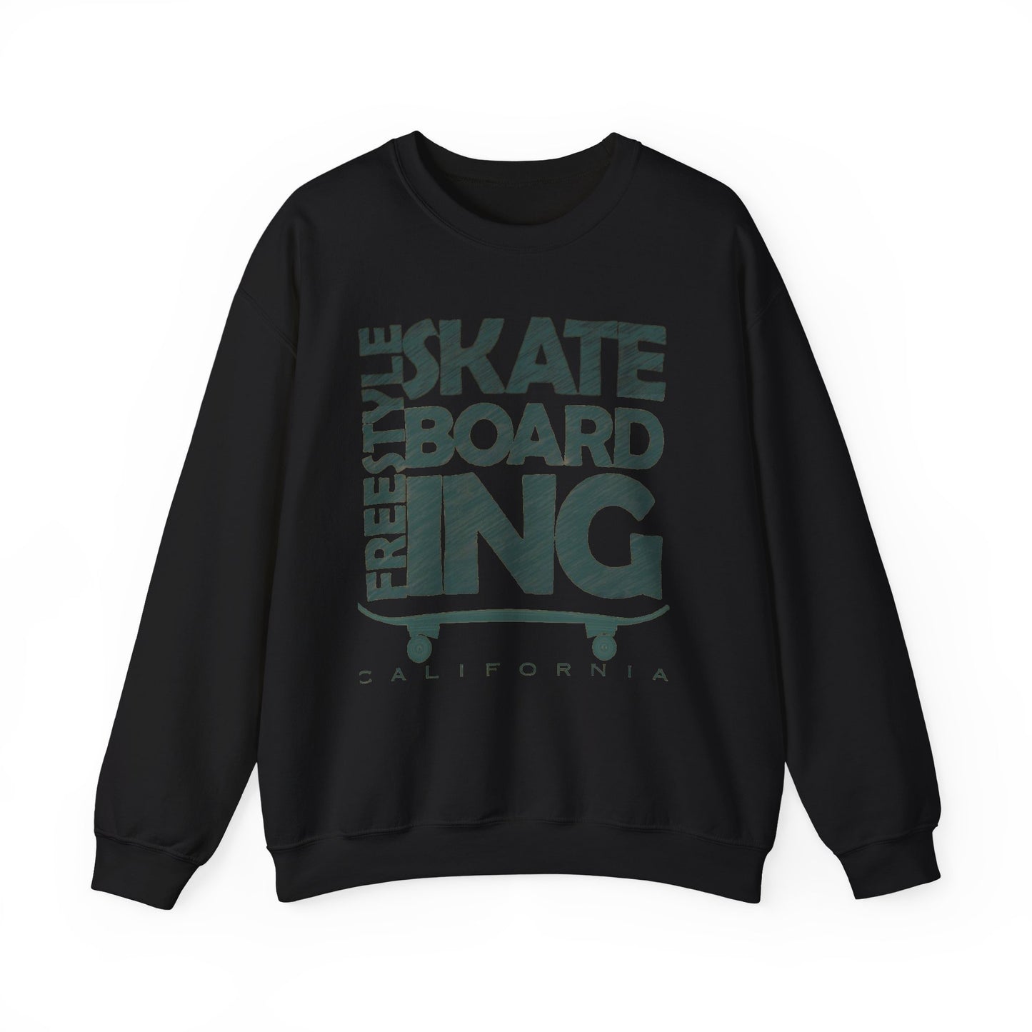 Skateboarding Crewneck Sweatshirt - Men's Heavy Blend™