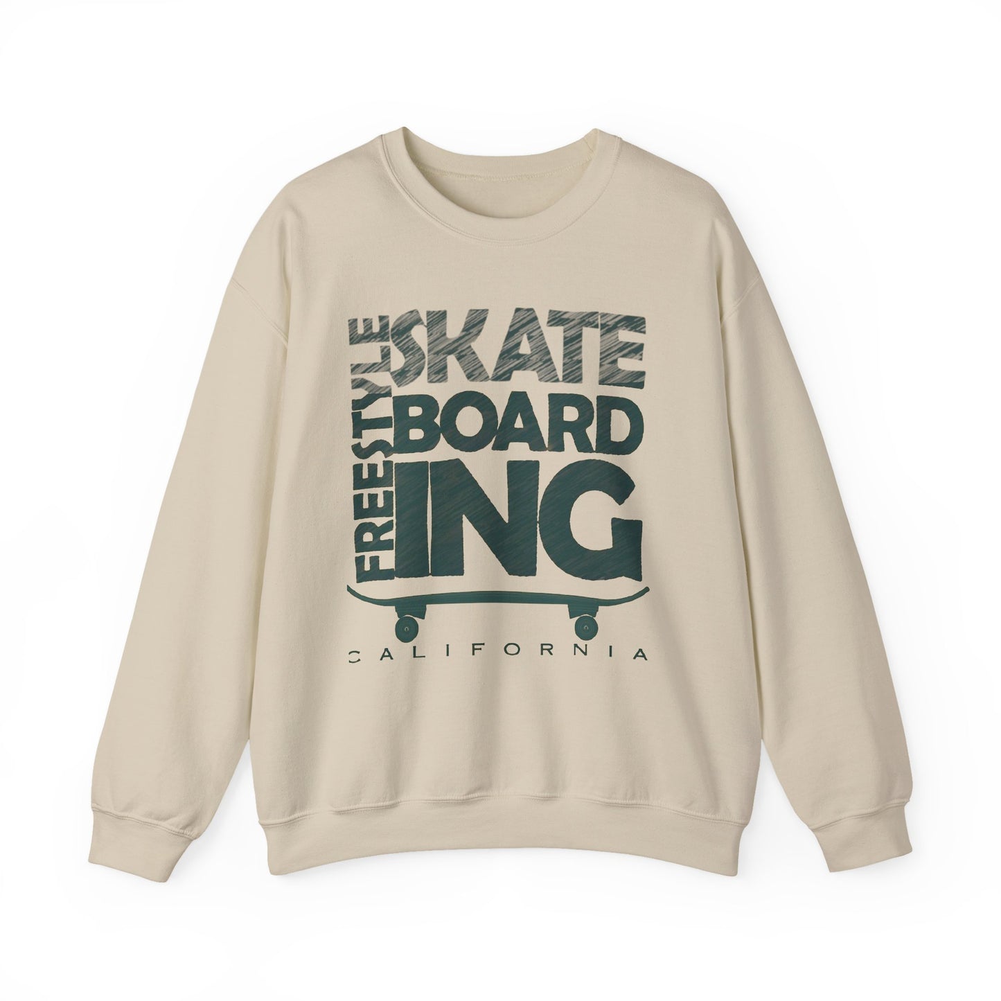 Skateboarding Crewneck Sweatshirt - Men's Heavy Blend™