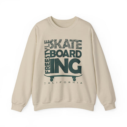 Skateboarding Crewneck Sweatshirt - Men's Heavy Blend™