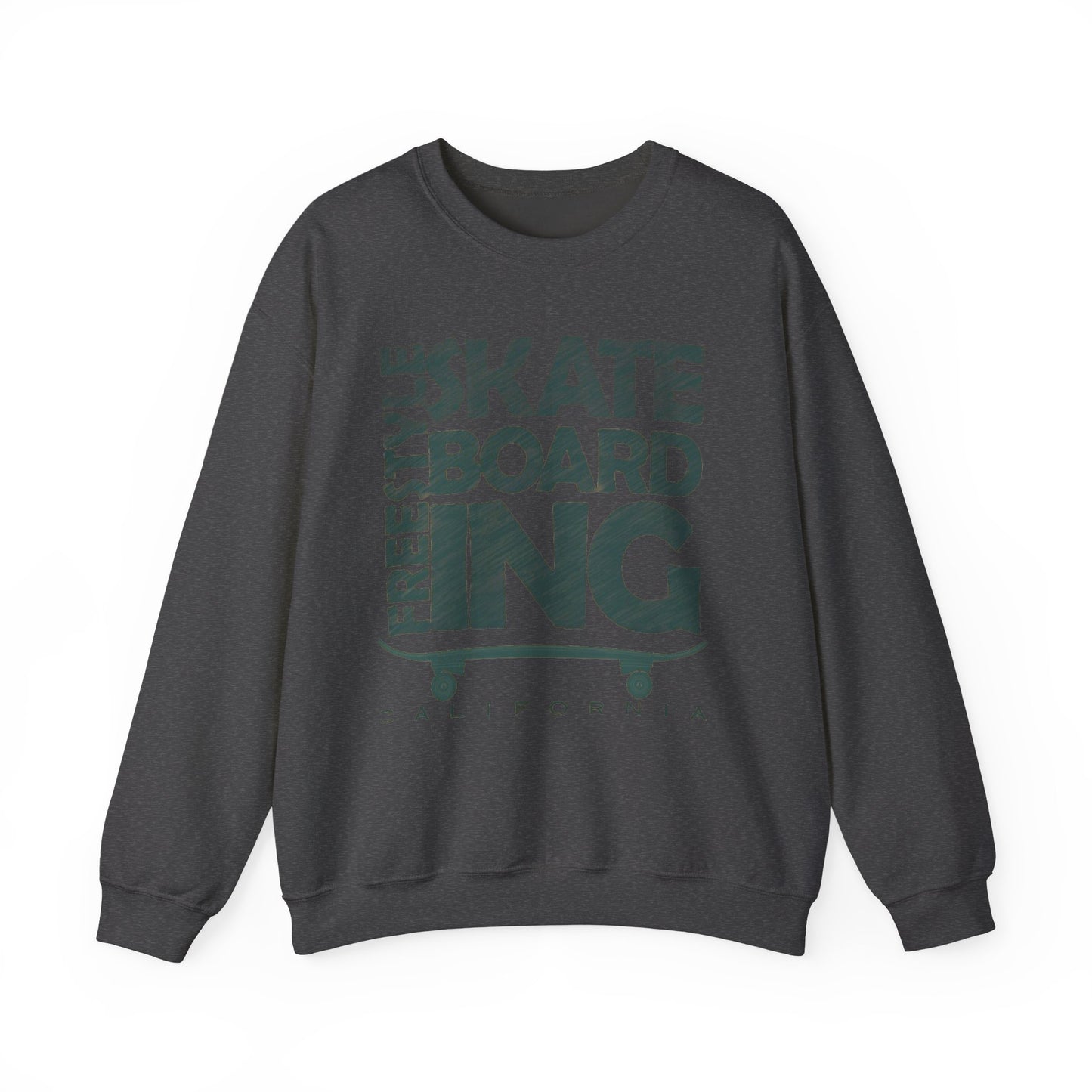 Skateboarding Crewneck Sweatshirt - Men's Heavy Blend™