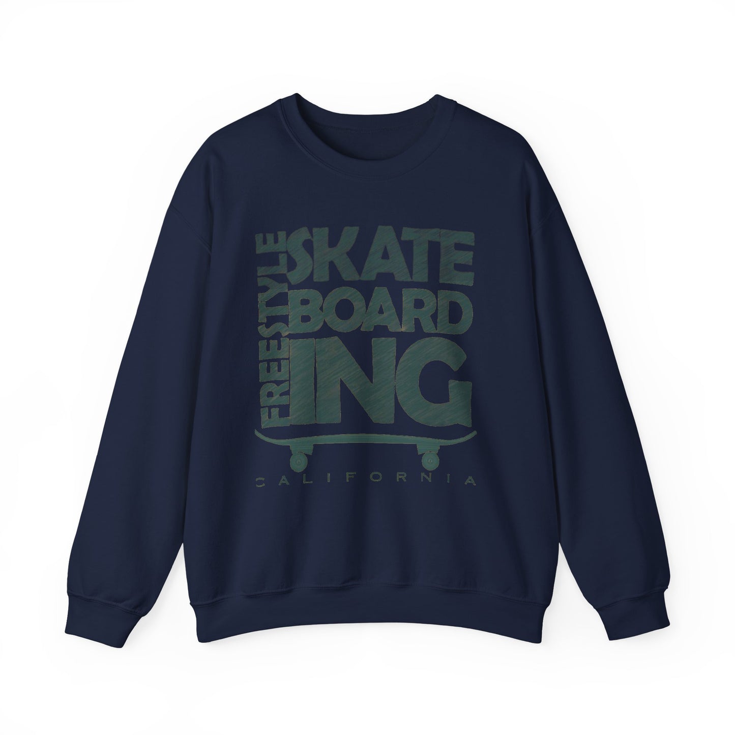 Skateboarding Crewneck Sweatshirt - Men's Heavy Blend™