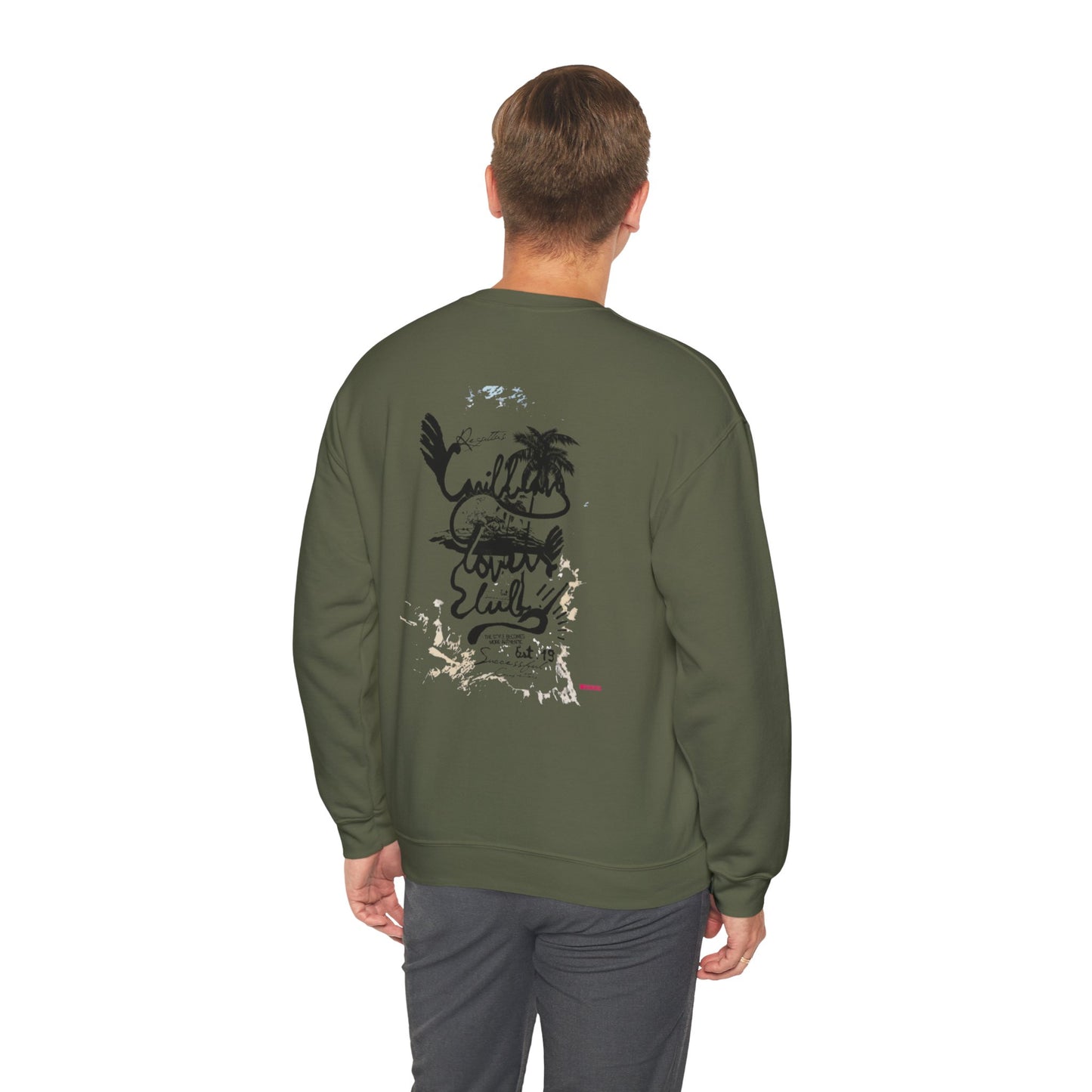 Pirate Themed Crewneck Sweatshirt, Cozy Men's Sweatshirt, Halloween Apparel, Gift for Sailors, Casual Streetwear