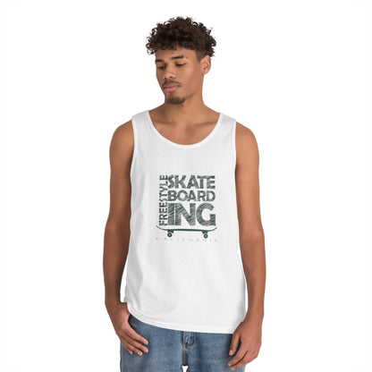 Freestyle Skateboarding Tank Top for Summer Adventures