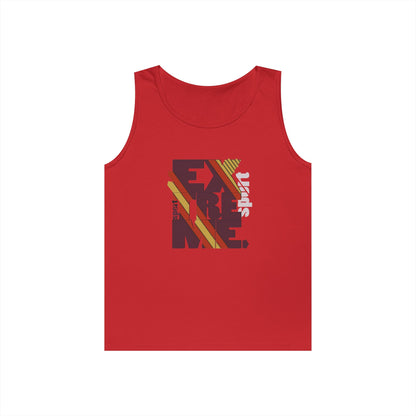 Extreme Vibe Men's Heavy Cotton Tank Top - Perfect for Summer Adventures