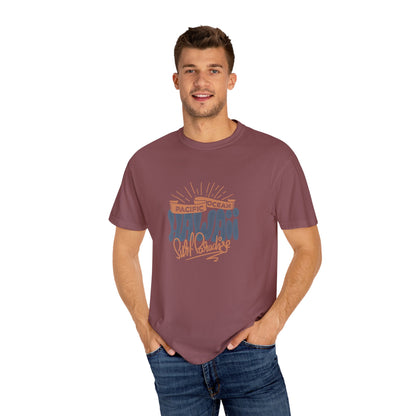 Hawaii Graphic Men's  T-Shirt - Pacific Ocean Surf Vibes