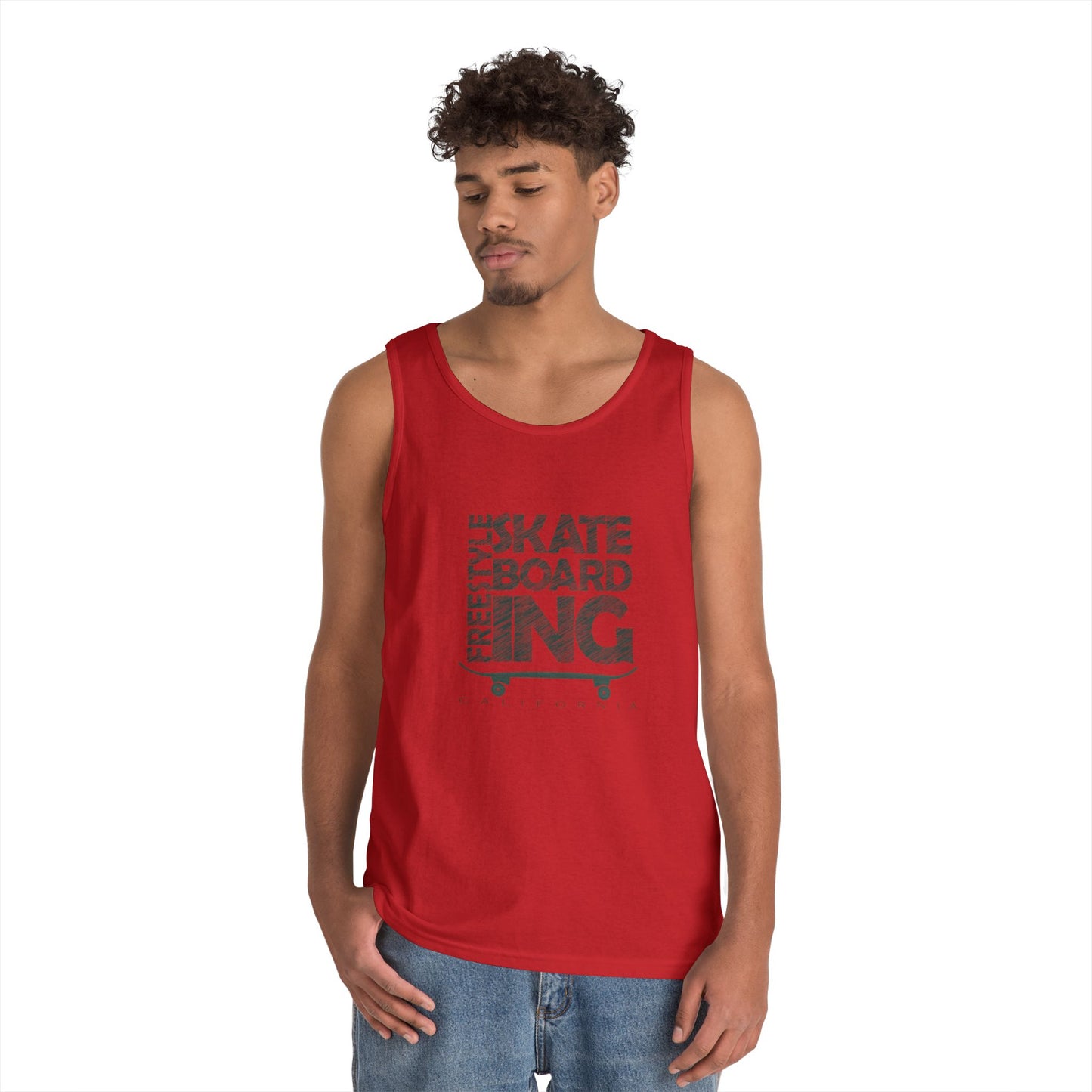 Freestyle Skateboarding Tank Top for Summer Adventures