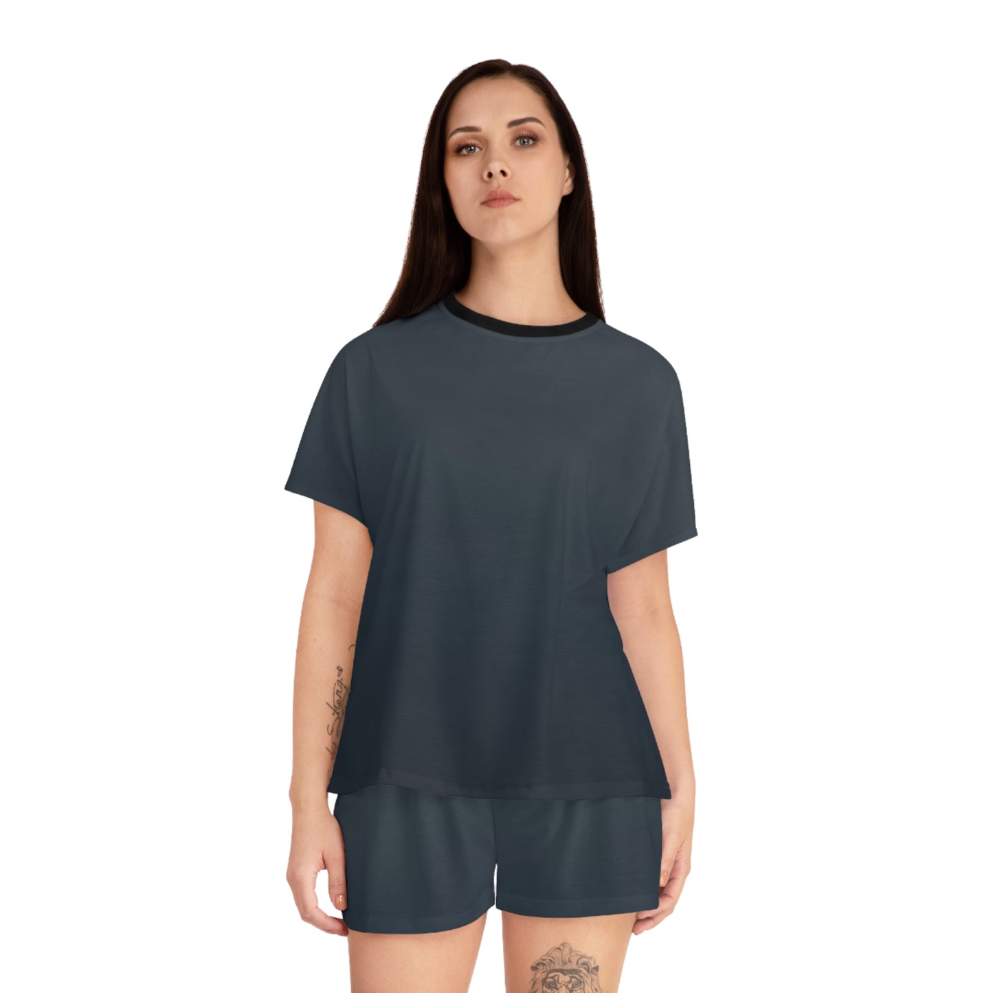 Cozy Women's Short Pajama Set for Relaxation & Sleep