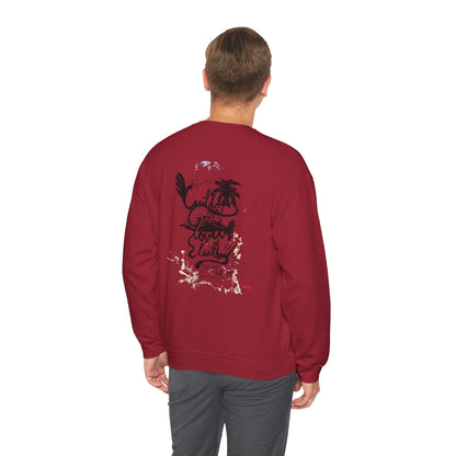 Pirate Themed Crewneck Sweatshirt, Cozy Men's Sweatshirt, Halloween Apparel, Gift for Sailors, Casual Streetwear