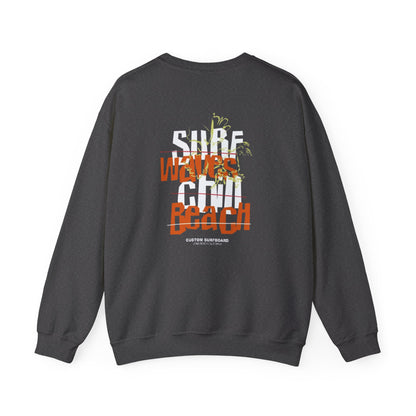 Funny Christmas Santa Crewneck Sweatshirt | Holiday Cheer | Men's