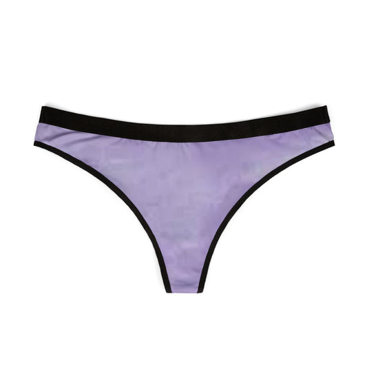 Comfortable Women's Thongs with Elegant Lavender Design
