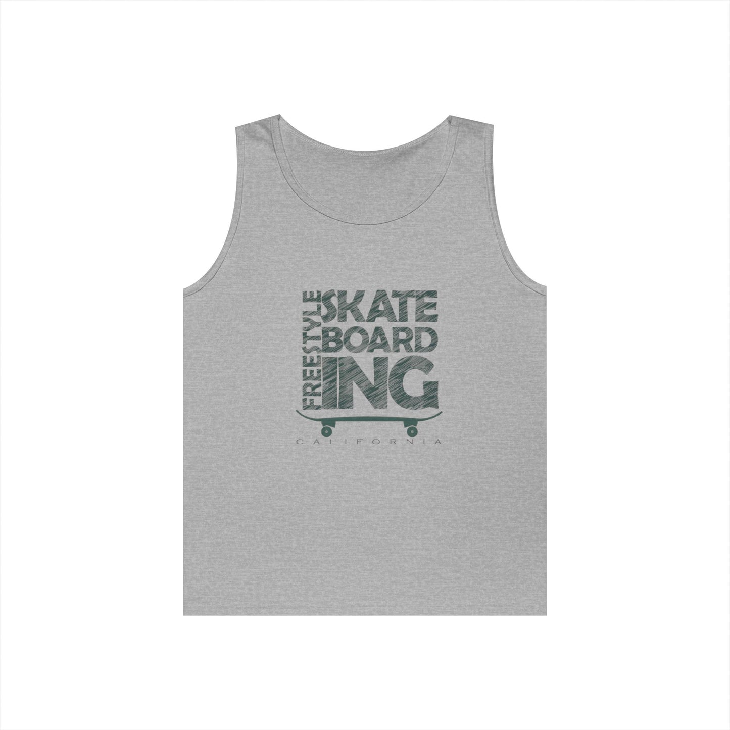 Freestyle Skateboarding Tank Top for Summer Adventures