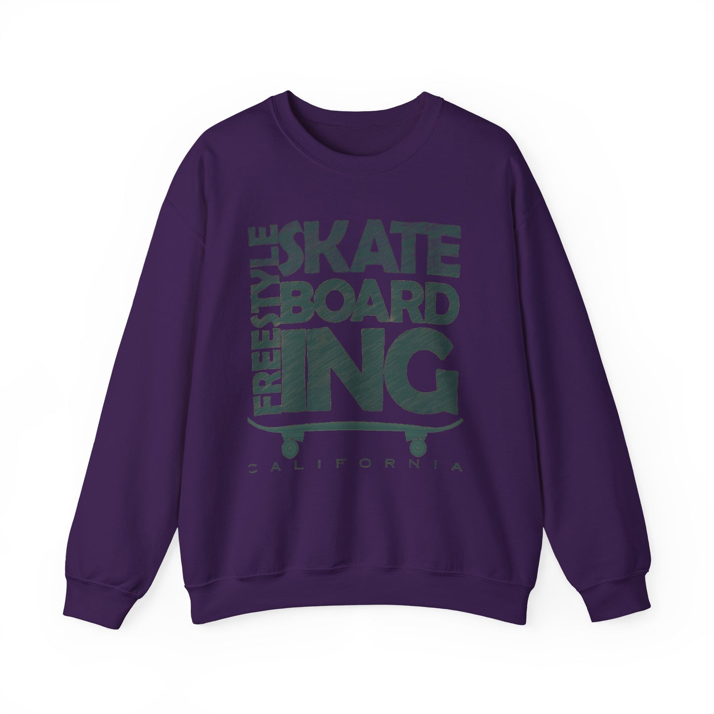 Skateboarding Crewneck Sweatshirt - Men's Heavy Blend™