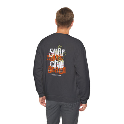 Funny Christmas Santa Crewneck Sweatshirt | Holiday Cheer | Men's