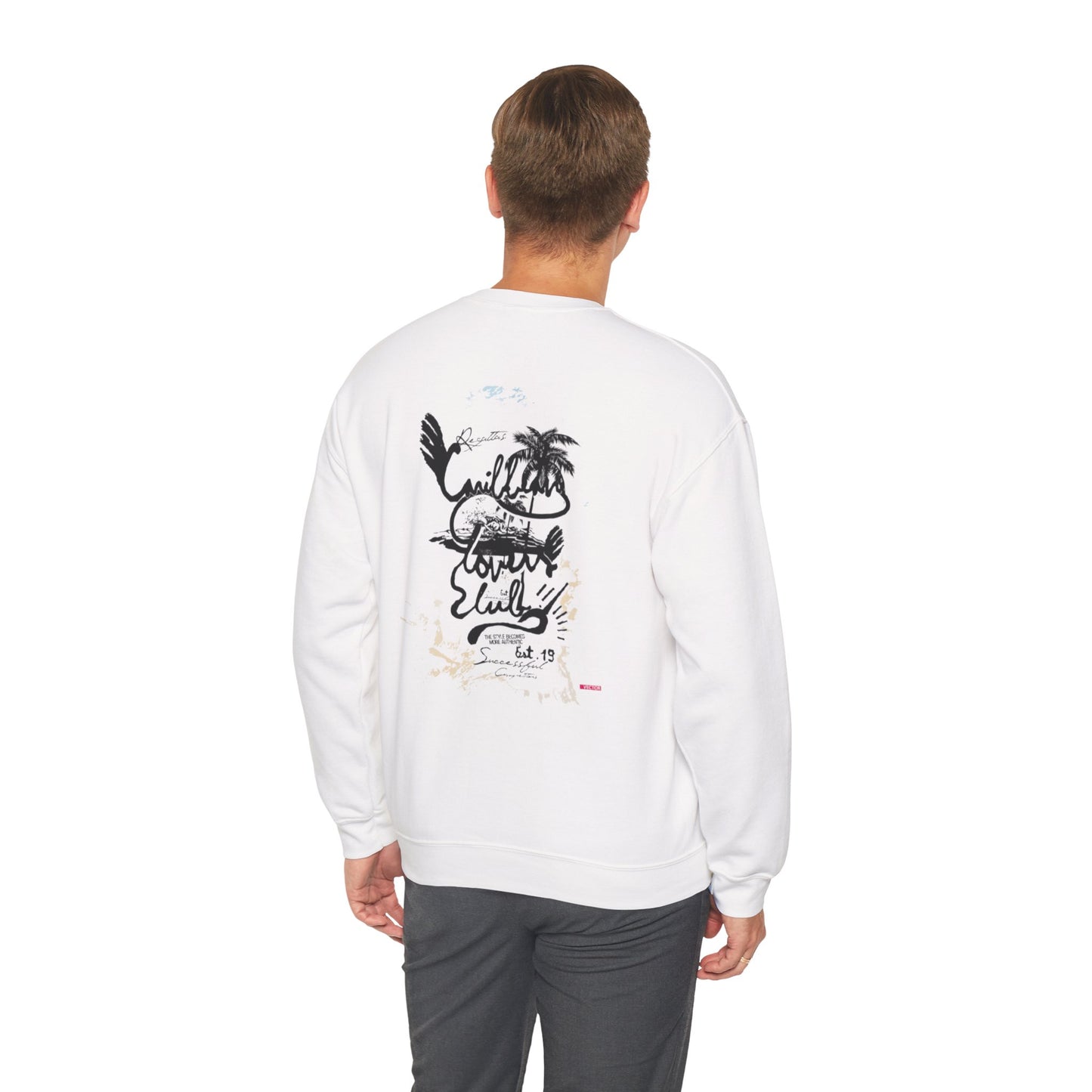 Pirate Themed Crewneck Sweatshirt, Cozy Men's Sweatshirt, Halloween Apparel, Gift for Sailors, Casual Streetwear