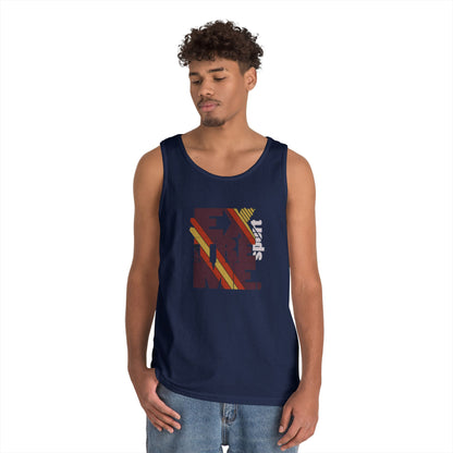 Extreme Vibe Men's Heavy Cotton Tank Top - Perfect for Summer Adventures