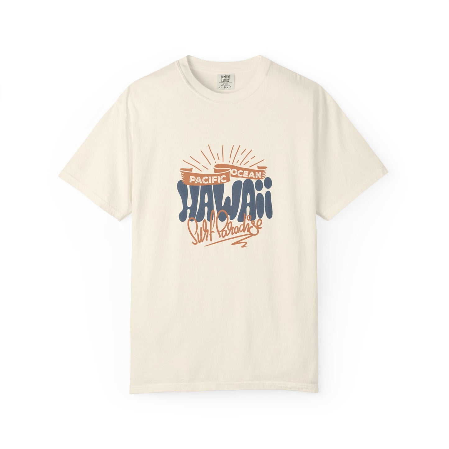 Hawaii Graphic Men's  T-Shirt - Pacific Ocean Surf Vibes