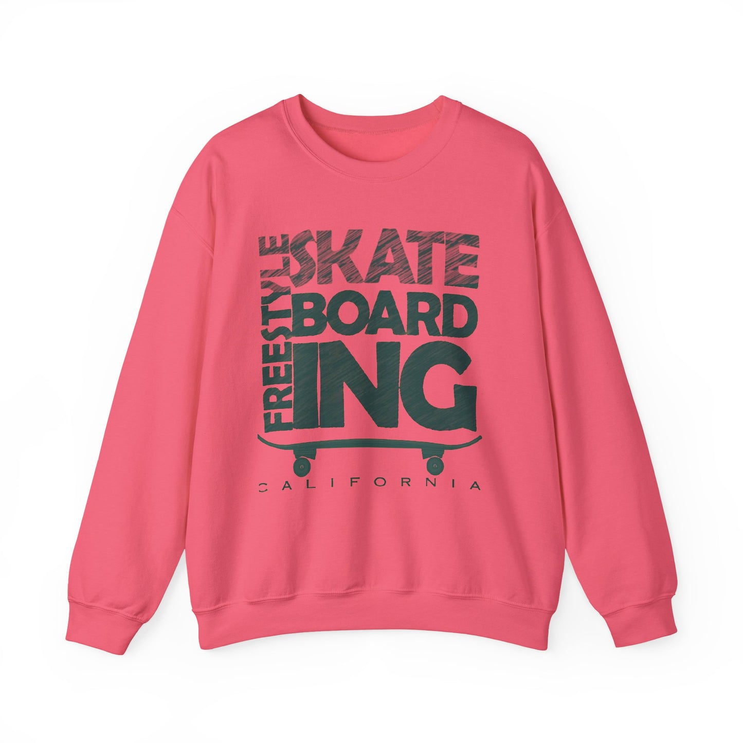 Skateboarding Crewneck Sweatshirt - Men's Heavy Blend™