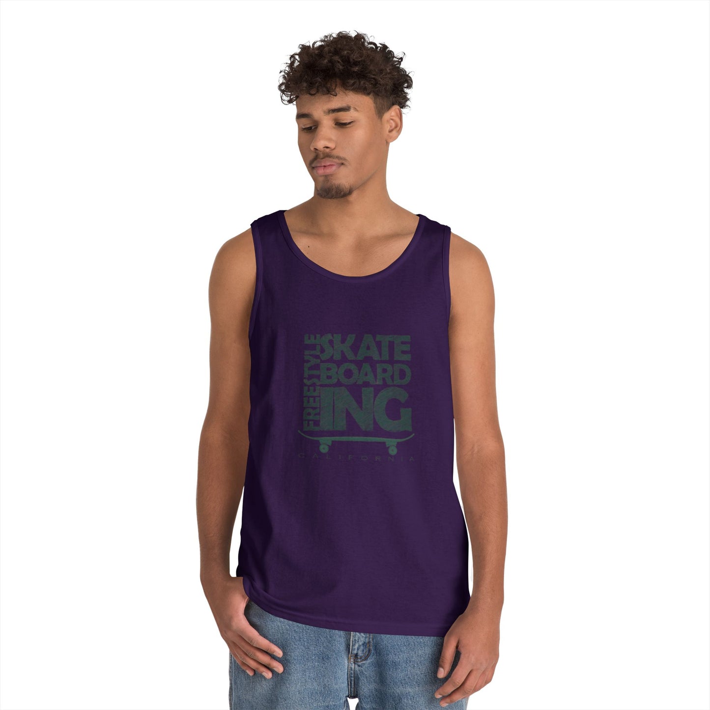 Freestyle Skateboarding Tank Top for Summer Adventures
