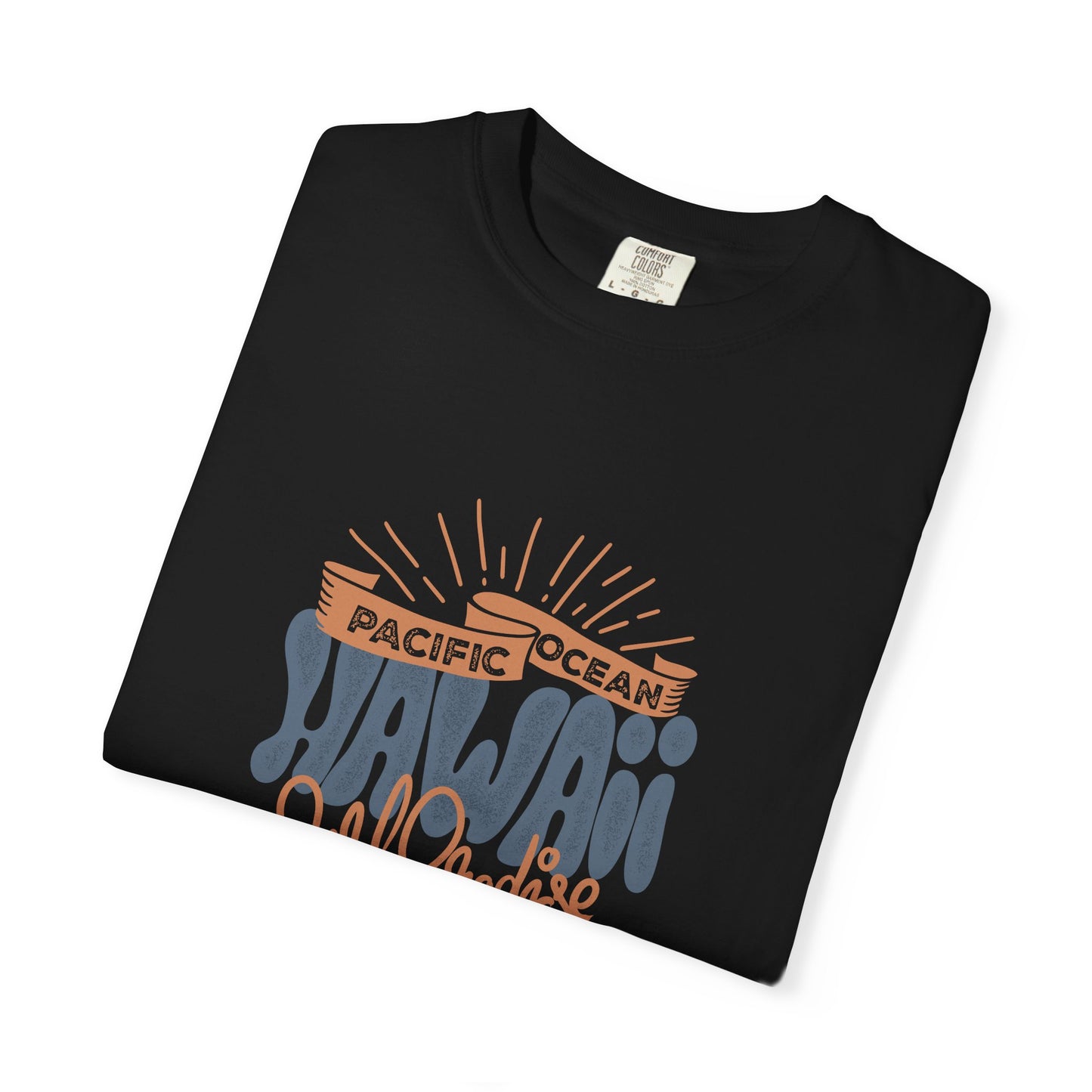 Hawaii Graphic Men's  T-Shirt - Pacific Ocean Surf Vibes