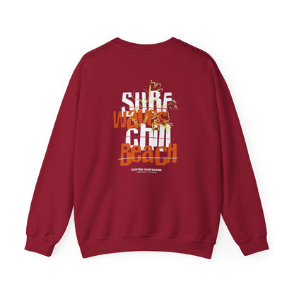 Funny Christmas Santa Crewneck Sweatshirt | Holiday Cheer | Men's