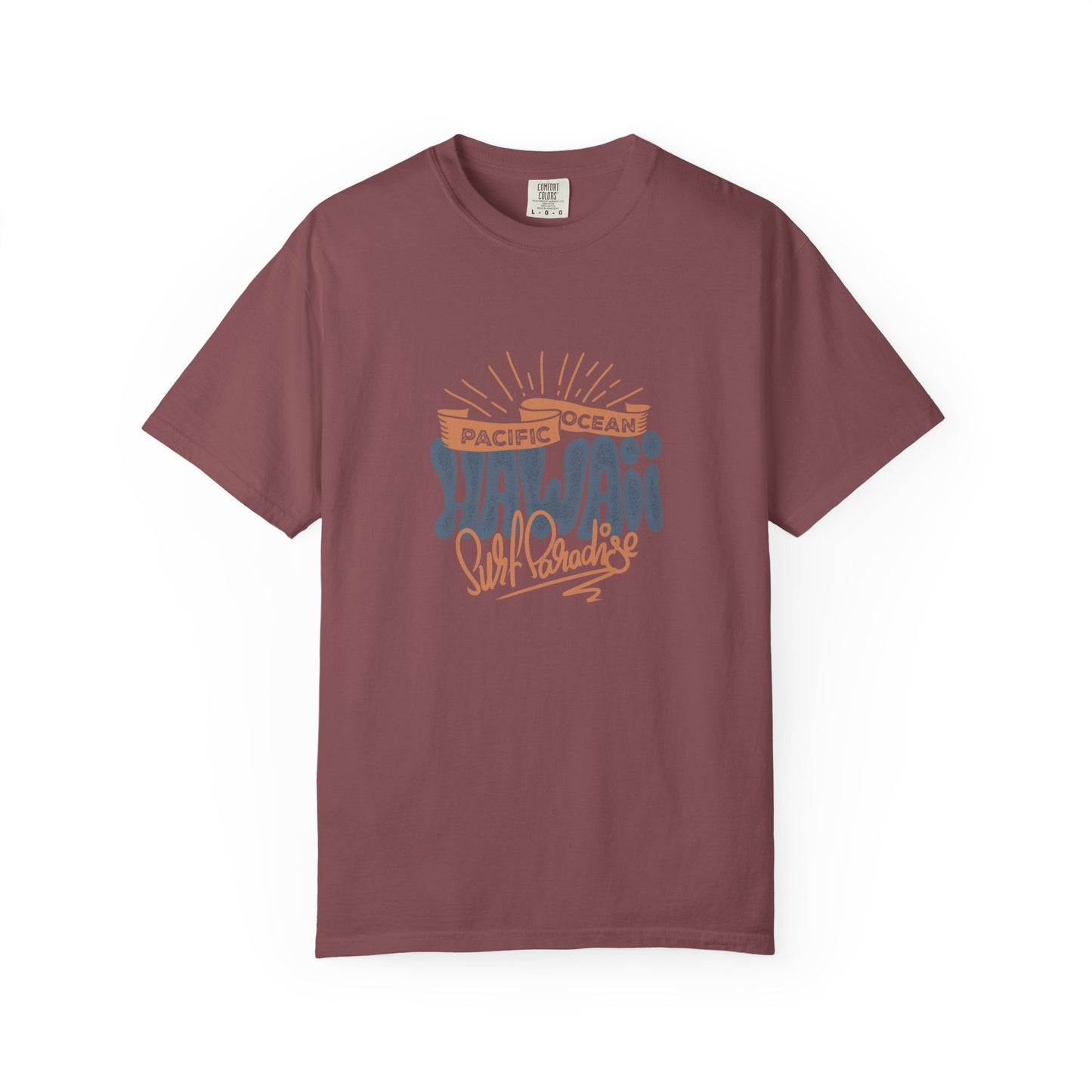 Hawaii Graphic Men's  T-Shirt - Pacific Ocean Surf Vibes