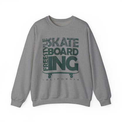 Skateboarding Crewneck Sweatshirt - Men's Heavy Blend™