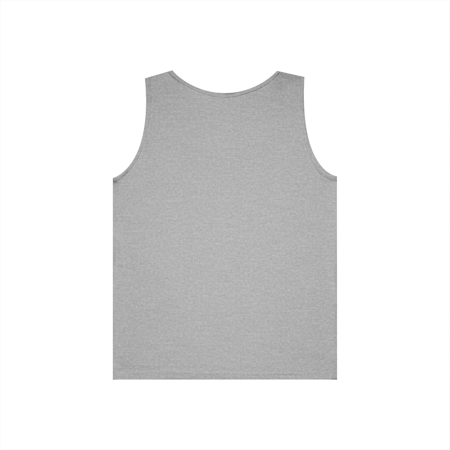 Beach Vibes Men's Heavy Cotton Tank Top - Summer Style, Casual Wear, Vacation Essential