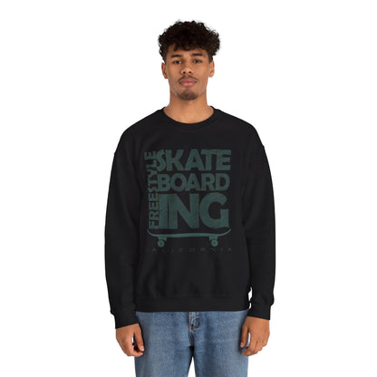 Skateboarding Crewneck Sweatshirt - Men's Heavy Blend™