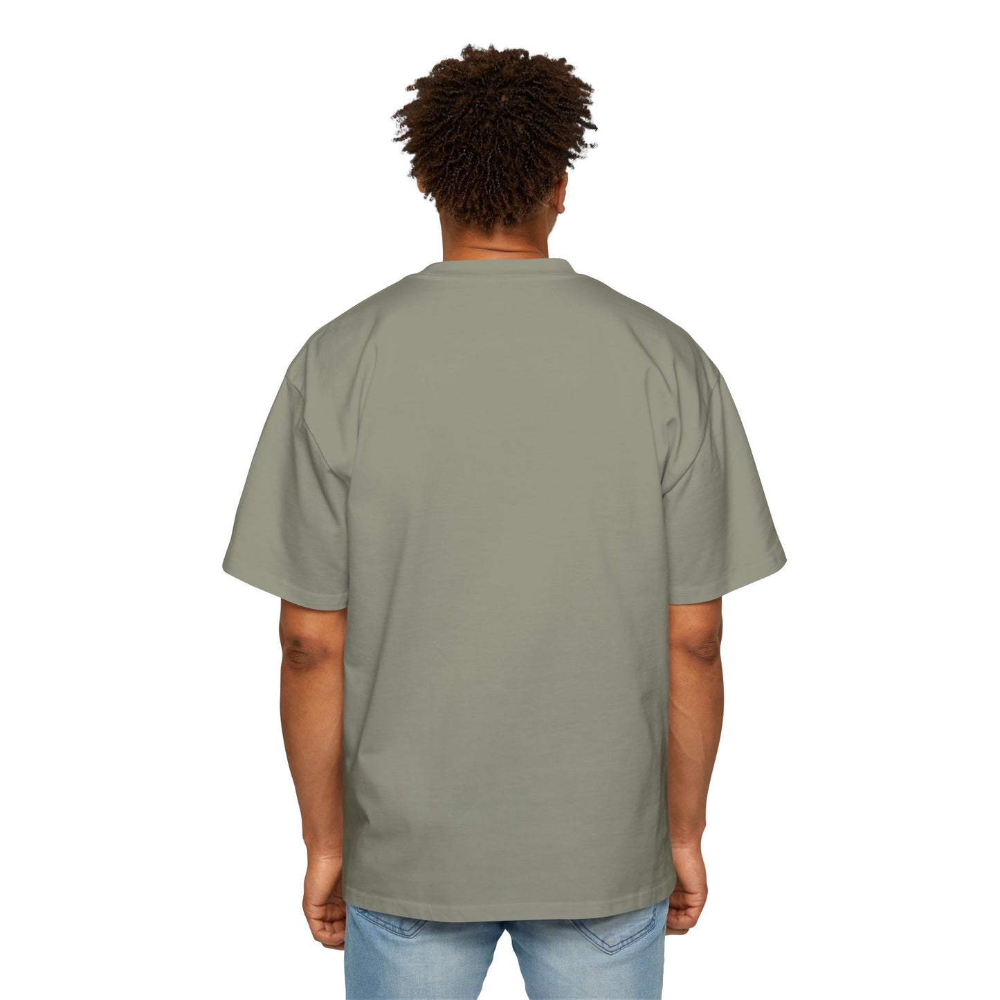 Surf Vibes Men's Heavy Oversized Tee - Perfect for Beach Days & Casual Outings
