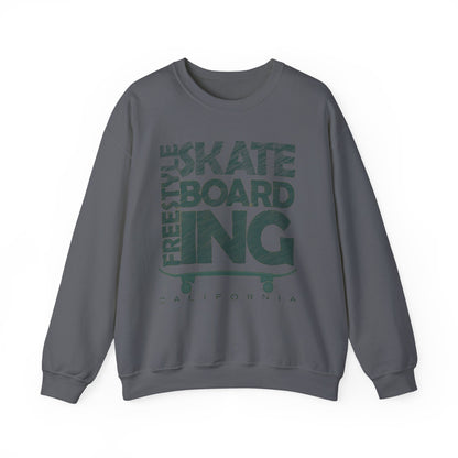 Skateboarding Crewneck Sweatshirt - Men's Heavy Blend™