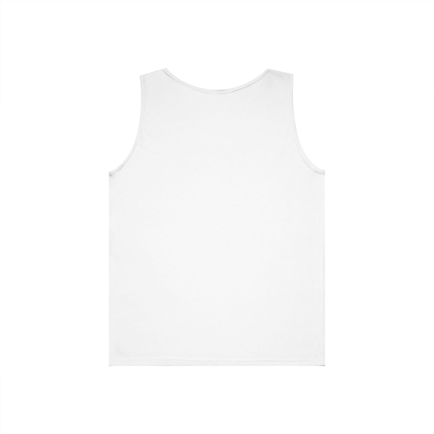 Beach Vibes Men's Heavy Cotton Tank Top - Summer Style, Casual Wear, Vacation Essential